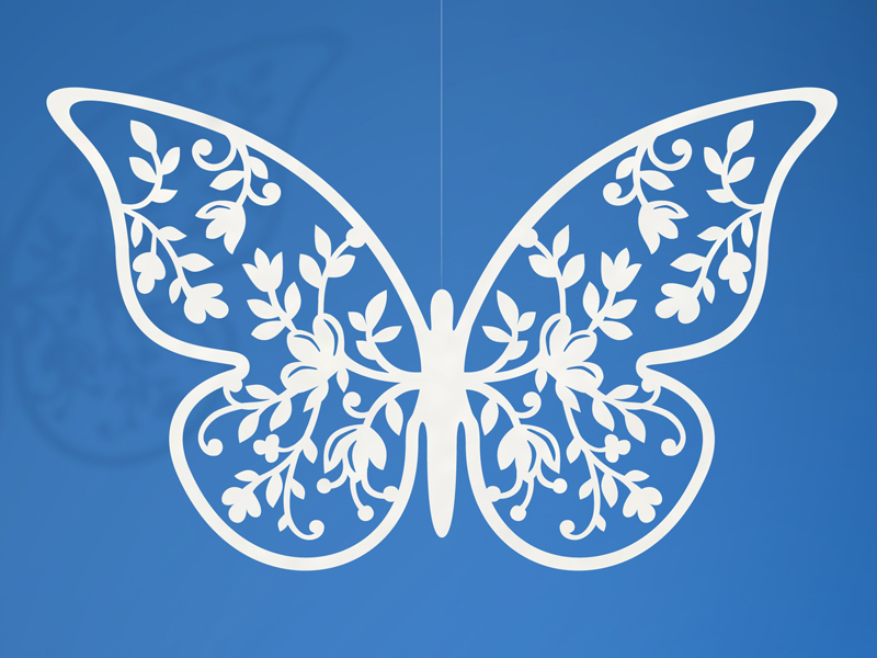 Deko Schmetterling
