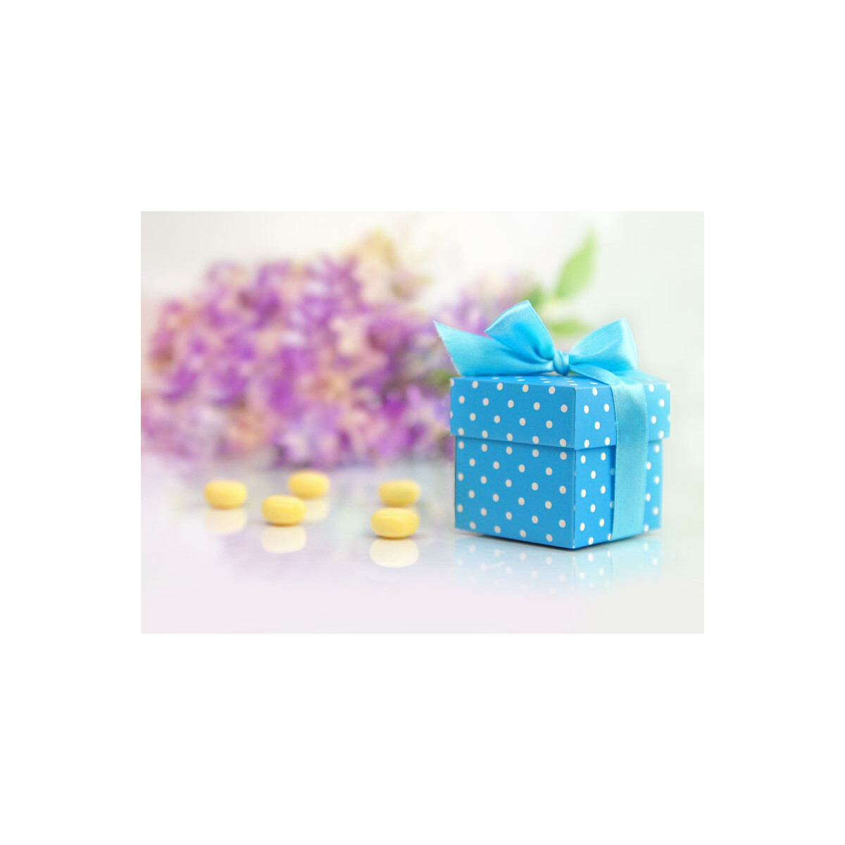 Gastgeschenkbox Blau