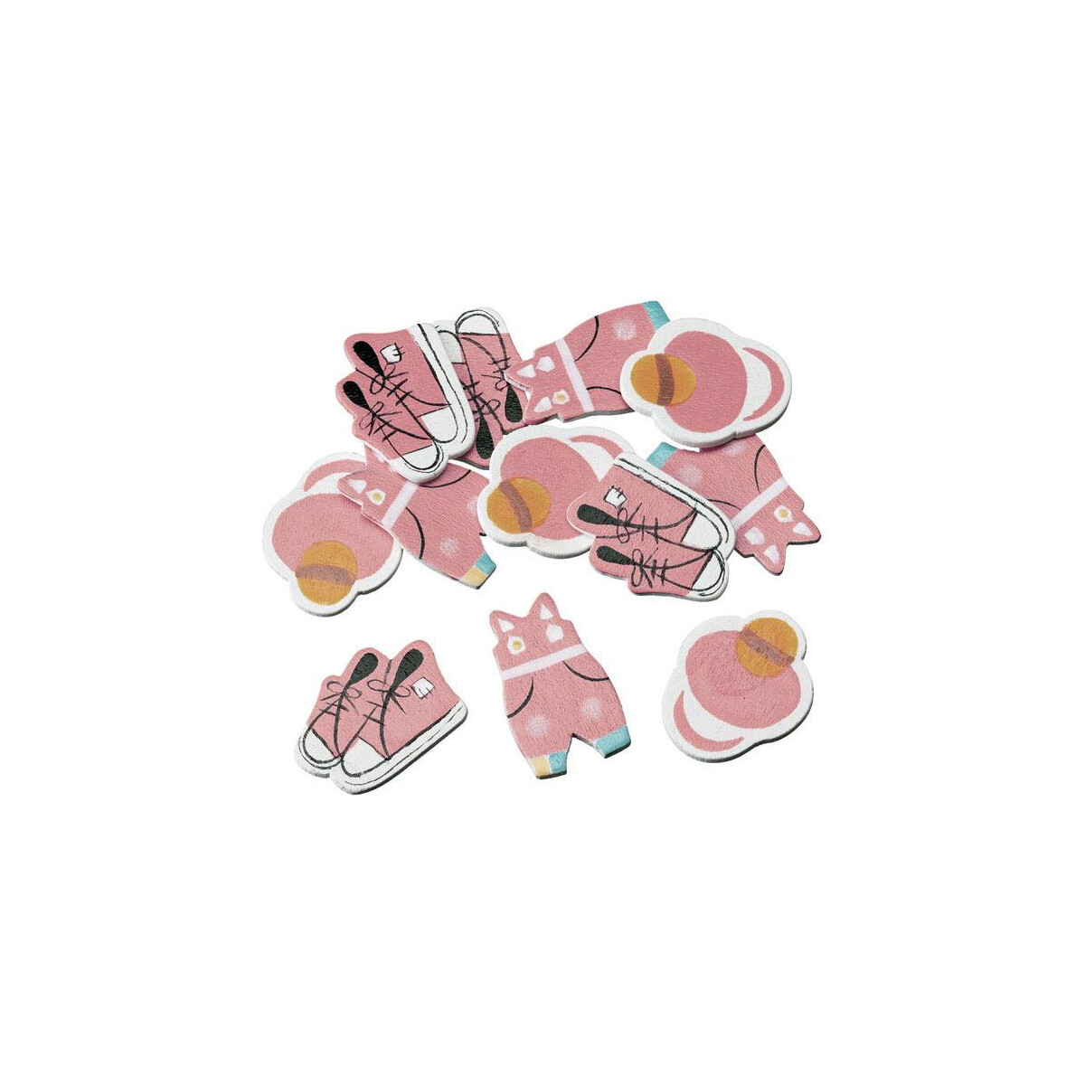 Holzkonfetti Mädchen