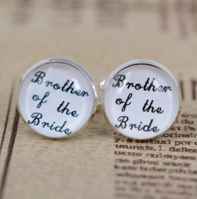 Manschettenknöpfe Bruder der Braut