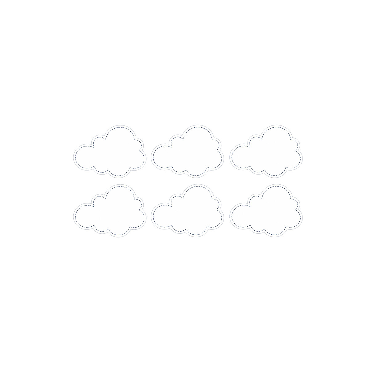 Candybaretiketten Wolke