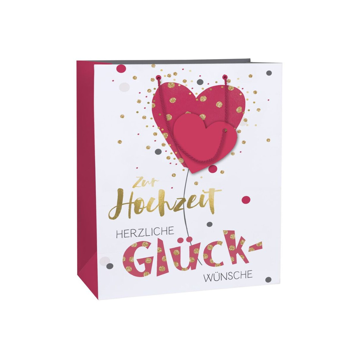 Geschenksackerl Hochzeitsglück